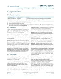 PSMN012-25YLC Datasheet Page 13