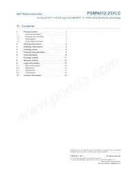 PSMN012-25YLC 데이터 시트 페이지 15