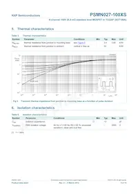 PSMN027-100XS Datasheet Page 6