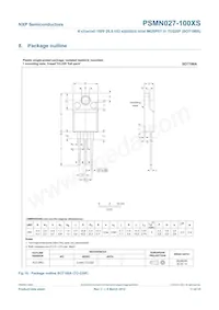 PSMN027-100XS Datasheet Pagina 12