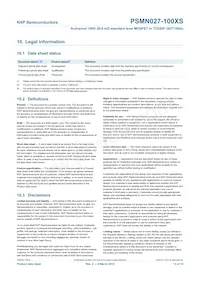 PSMN027-100XS Datasheet Pagina 14