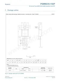 PSMN035-150P Datasheet Page 10
