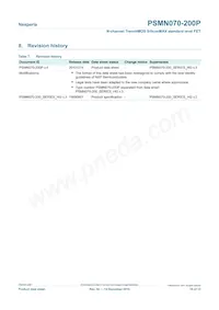 PSMN070-200P Datasheet Page 10