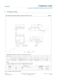 PSMN085-150K Datasheet Page 9
