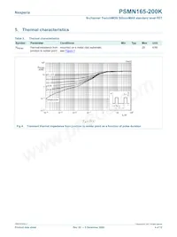 PSMN165-200K Datasheet Page 4