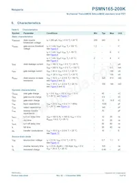 PSMN165-200K Datasheet Page 5