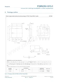 PSMN3R2-30YLC Datasheet Page 11