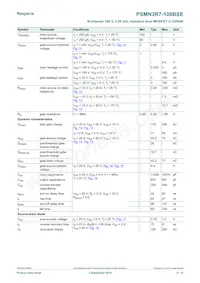 PSMN3R7-100BSEJ Datasheet Page 5