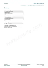 PSMN3R7-100BSEJ Datasheet Page 12