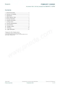 PSMN3R7-100BSEJ Datasheet Pagina 12