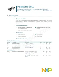 PSMN3R8-30LL Datasheet Cover