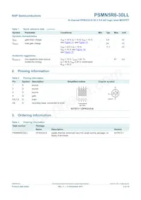 PSMN5R8-30LL Datasheet Page 3