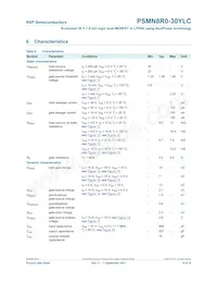 PSMN8R0-30YLC Datasheet Pagina 6