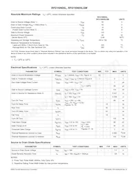 RFD16N05LSM Datasheet Page 2