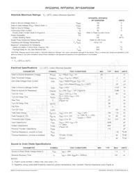 RFP30P05 Datasheet Page 2