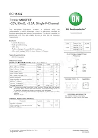 SCH1332-TL-W Datasheet Cover