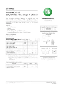 SCH1436-TL-W數據表 封面