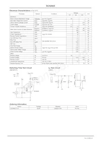 SCH2825-TL-E Datasheet Page 2