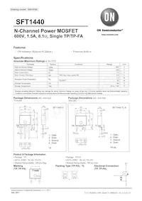 SFT1440-TL-E Datasheet Copertura