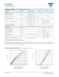 SI1305EDL-T1-E3 Datasheet Page 2