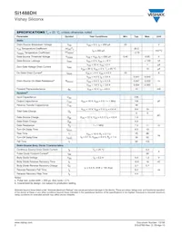 SI1488DH-T1-E3 Datasheet Page 2
