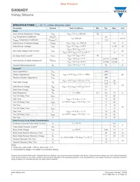 SI4004DY-T1-GE3 Datasheet Page 2