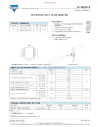 SI4128BDY-T1-GE3 Datasheet Cover
