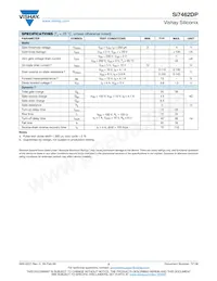 SI7462DP-T1-GE3 Datasheet Page 2