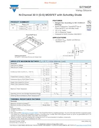 SI7794DP-T1-GE3 Datasheet Cover