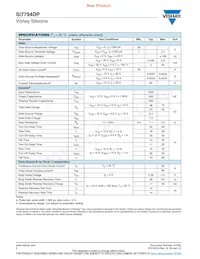 SI7794DP-T1-GE3 Datasheet Page 2