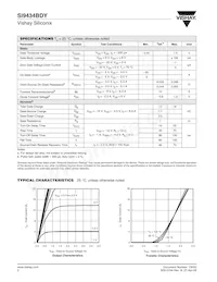 SI9434BDY-T1-GE3 Datasheet Page 2