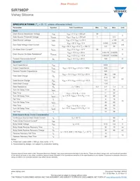 SIR798DP-T1-GE3 Datasheet Page 2
