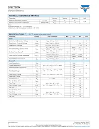 SIS778DN-T1-GE3 Datasheet Page 2