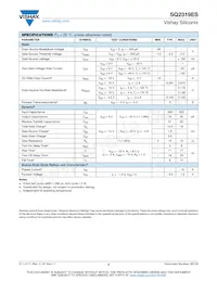 SQ2319ES-T1-GE3 Datasheet Page 2