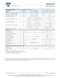 SQ2360EES-T1-GE3 Datasheet Page 2