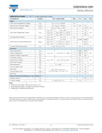 SQD50N04-09H-GE3 Datasheet Page 2