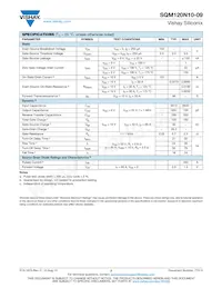SQM120N10-09_GE3 Datasheet Page 2