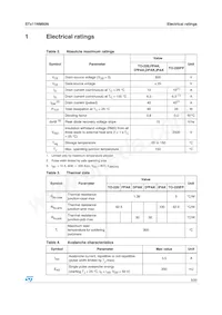 STB11NM60N-1 Datasheet Page 3