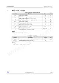 STB25NF06AG Datasheet Page 3