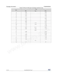 STB25NF06AG Datasheet Page 10