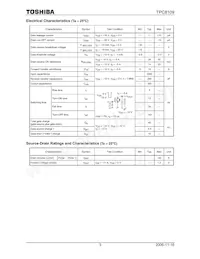 TPC8109(TE12L) Datasheet Page 3