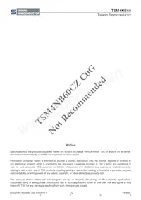 TSM4NB60CZ C0G Datasheet Pagina 12