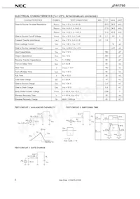 UPA1760G-E1-AT Datasheet Page 4