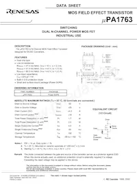 UPA1763G-E2-A Datasheet Pagina 3