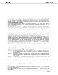 UPA2770GR(0)-E1-AY Datenblatt Seite 9