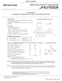 UPA2782GR-E1-A Datasheet Page 3