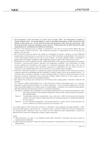 UPA2792GR(0)-E1-AZ數據表 頁面 14