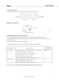 UPA2794GR(0)-E1-AZ Datasheet Page 13