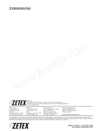 ZXM66N02N8TA Datasheet Page 4