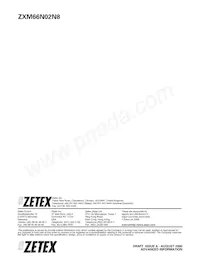 ZXM66N02N8TA Datasheet Pagina 4